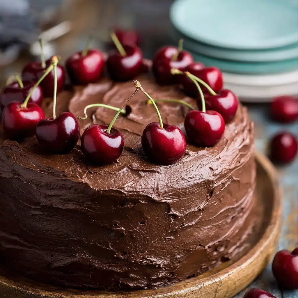 Chocolate Cherry Cake Recipe