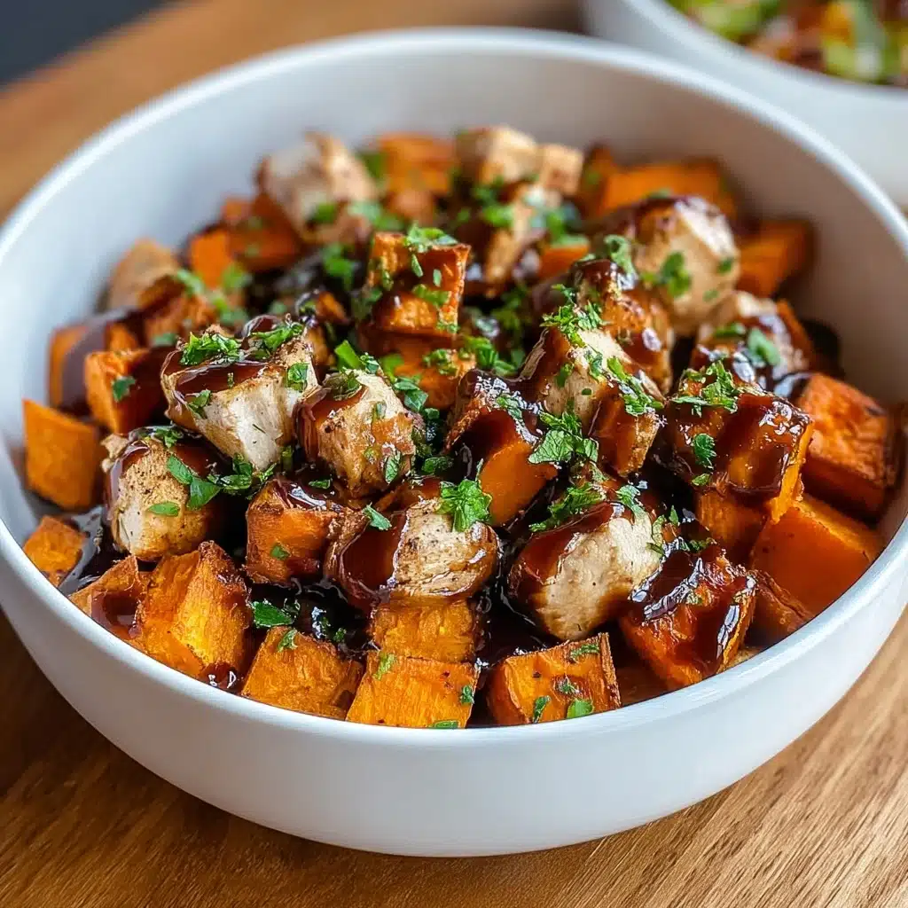 BBQ Chicken Sweet Potato Bowl Recipe - Recipe Image