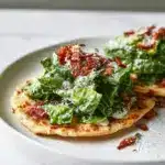 Smash Chicken Caesar Tacos Recipe