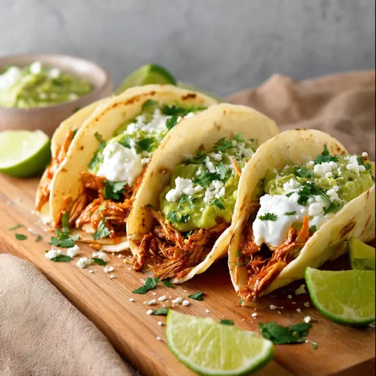 Crockpot Chicken Tacos Recipe
