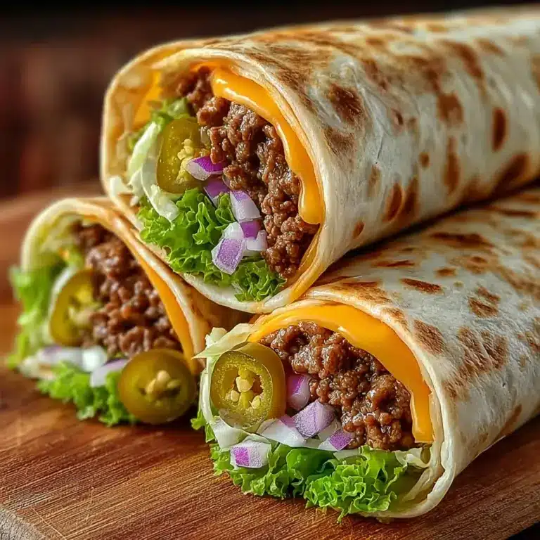 Big Mac Wraps Recipe