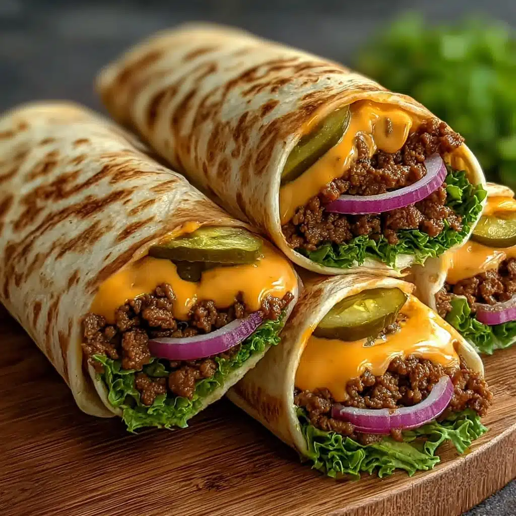 Big Mac Wraps Recipe - Recipe Image