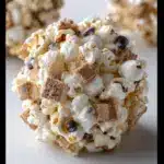 S'mores Popcorn Balls Recipe