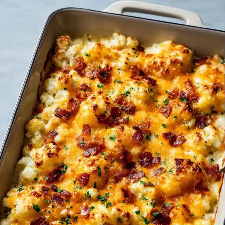Cheesy Cauliflower Bake Recipe