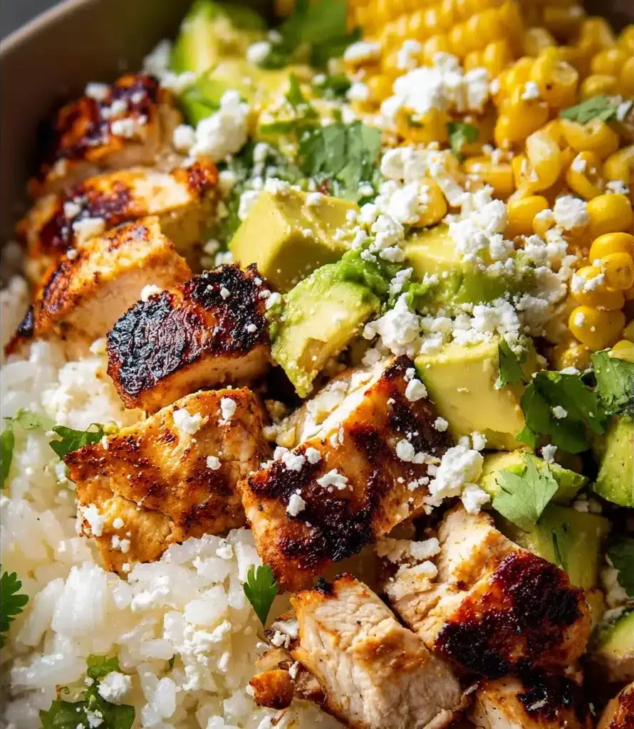 Honey Chipotle Chicken Rice Bowls Recipe