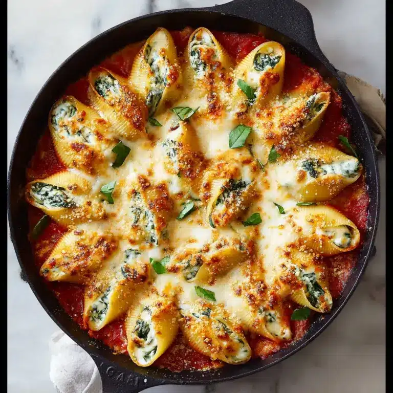 Spinach and Ricotta Stuffed Shells Recipe