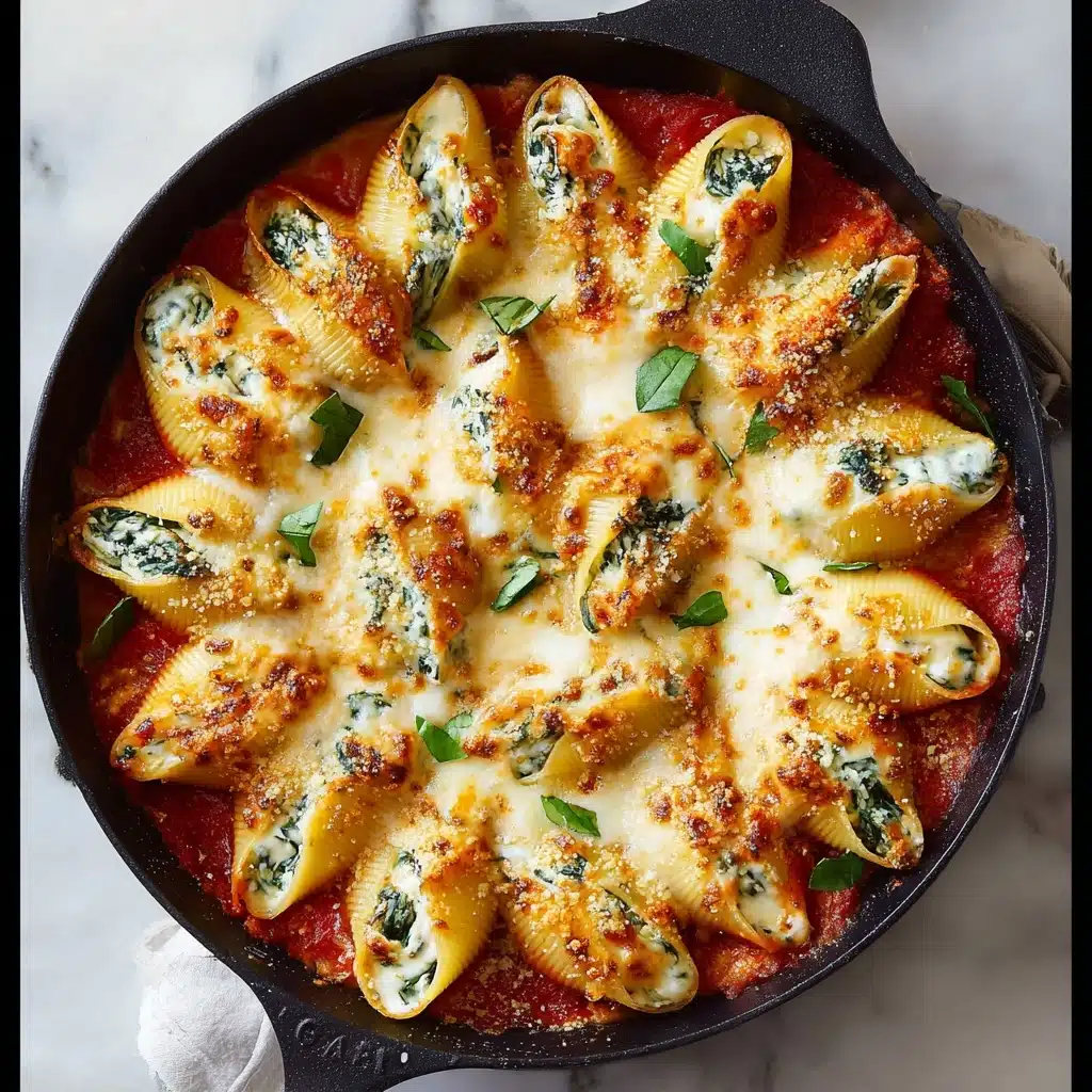 Spinach and Ricotta Stuffed Shells Recipe