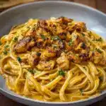 the best Cowboy Butter Chicken Linguine Recipe