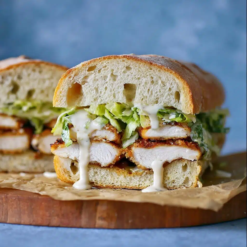 Crispy Chicken Caesar Sandwich Recipe - Recipe Image
