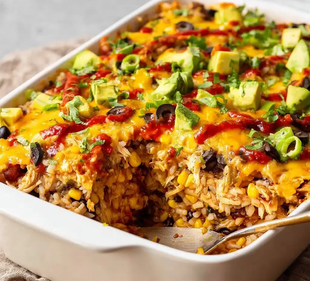Chicken Burrito Casserole Recipe