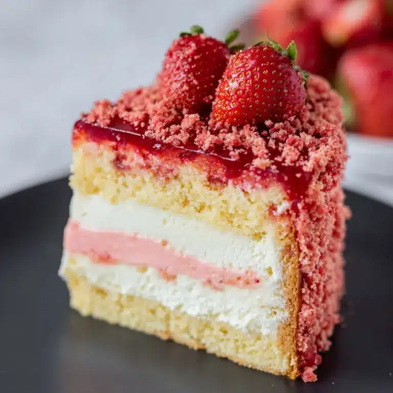 Berry Cheesecake Cake Recipe