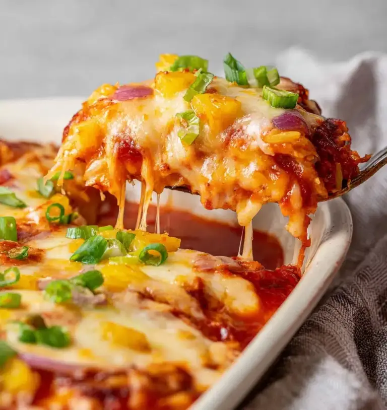Pineapple BBQ Chicken with Bacon Recipe
