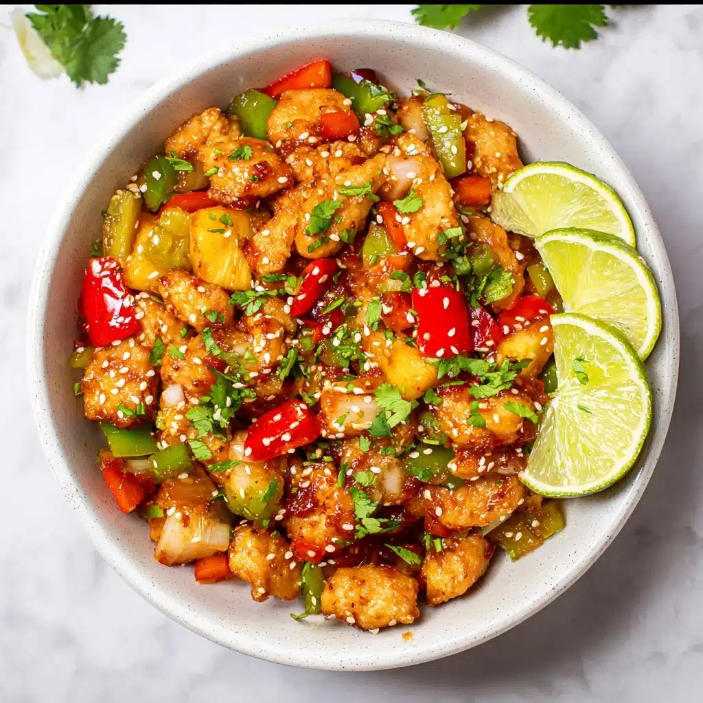 Hawaiian Chicken Sheet Pan Recipe - Recipe Image