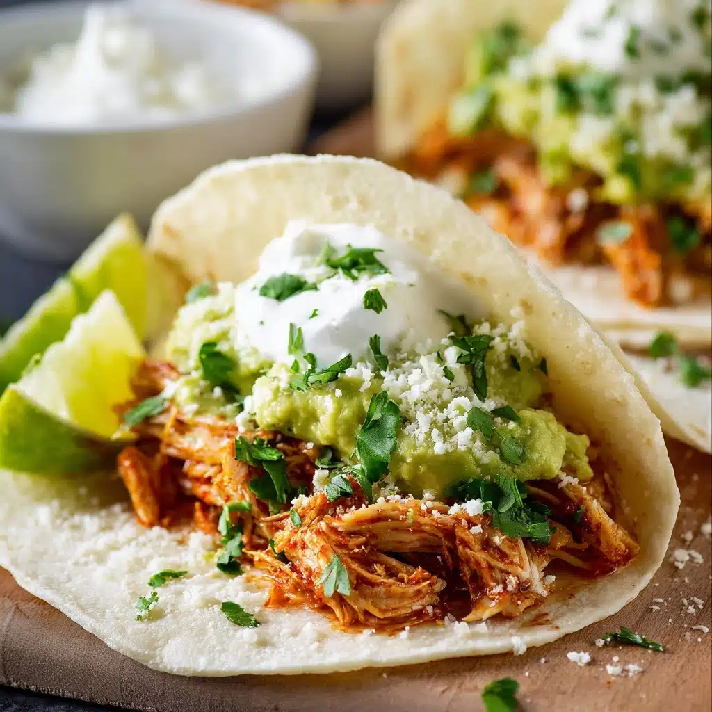 Crockpot Chicken Tacos Recipe - Recipe Image