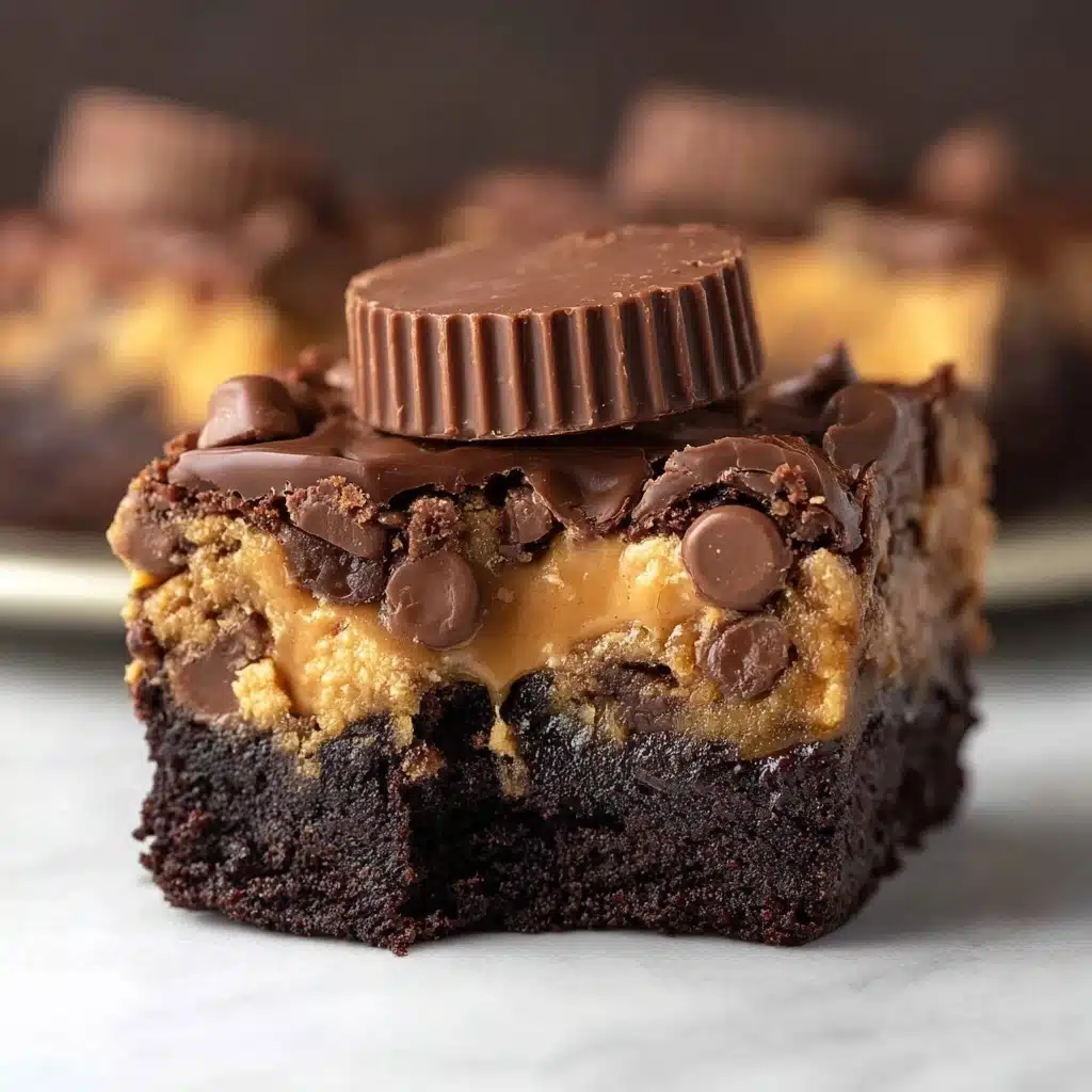 Reese’s Chocolate Peanut Butter Cup Earthquake Cake Recipe - Recipe Image