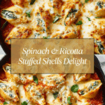 Spinach and Ricotta Stuffed Shells Recipe
