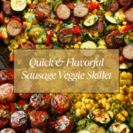 Sausage and Veggies Skillet - 30 Minute, One-Pan Meal Recipe