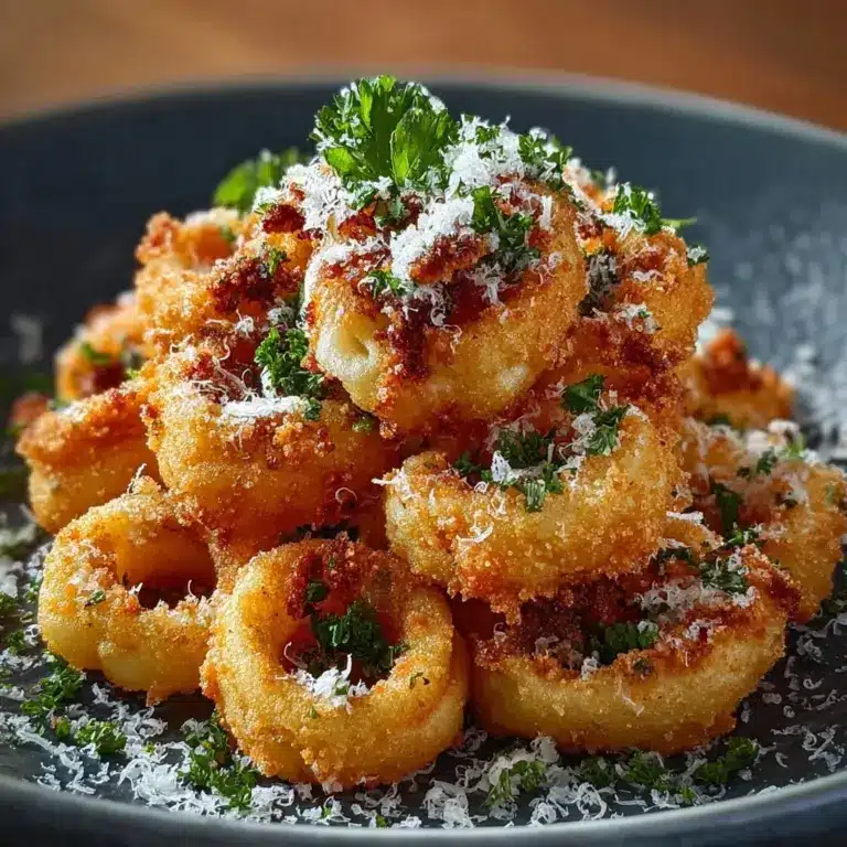 Parmesan Fried Tortellini: A Crispy, Cheesy Delight Recipe