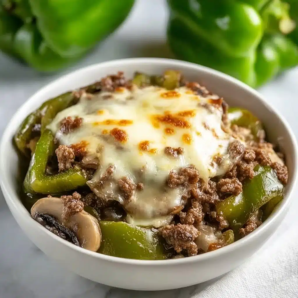 Philly Cheesesteak Bowls – Easy Low-Carb Dinner Idea Recipe