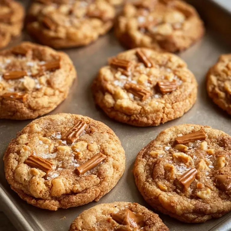 Peanut Butter Butterfinger Cookies Recipe