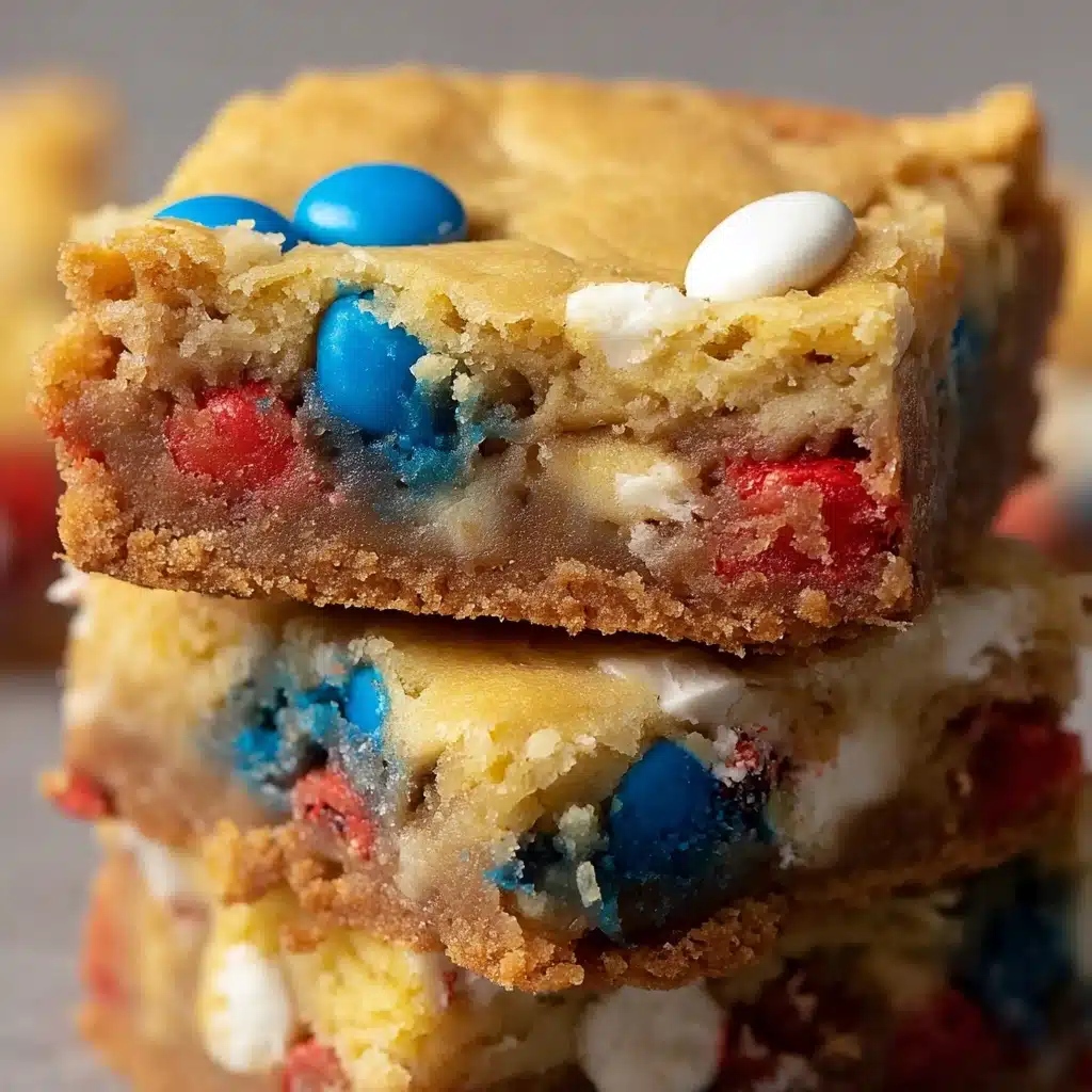4th of July Cake-Mix Cookie Bars Recipe - Recipe Image