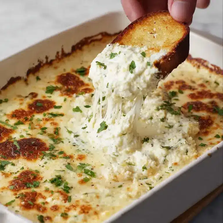 Garlic Bread Dip Recipe