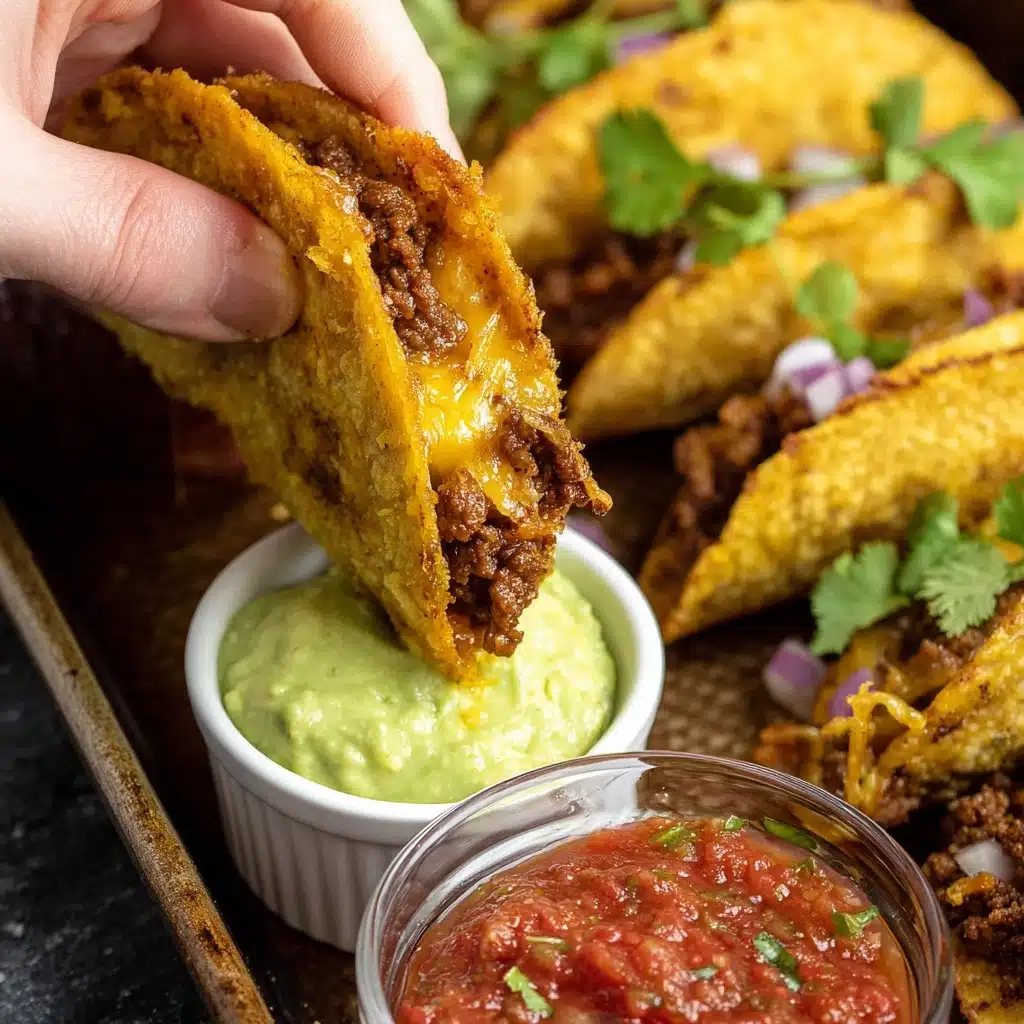 Crispy Ground Beef Tacos Recipe - Recipe Image
