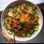 Crispy Rice Salad with Cucumbers and Herbs Recipe