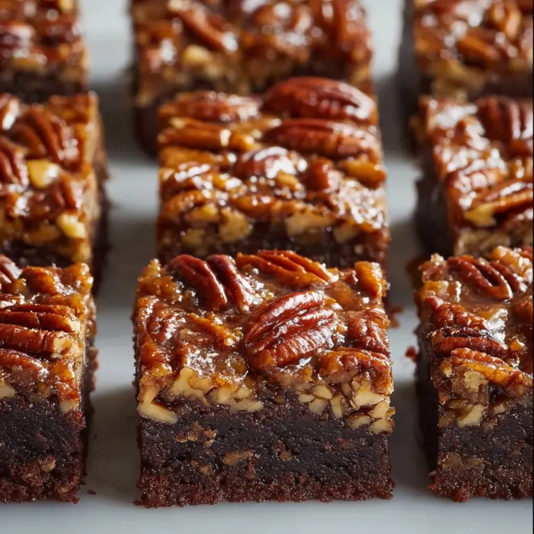 Pecan Pie Brownies Recipe