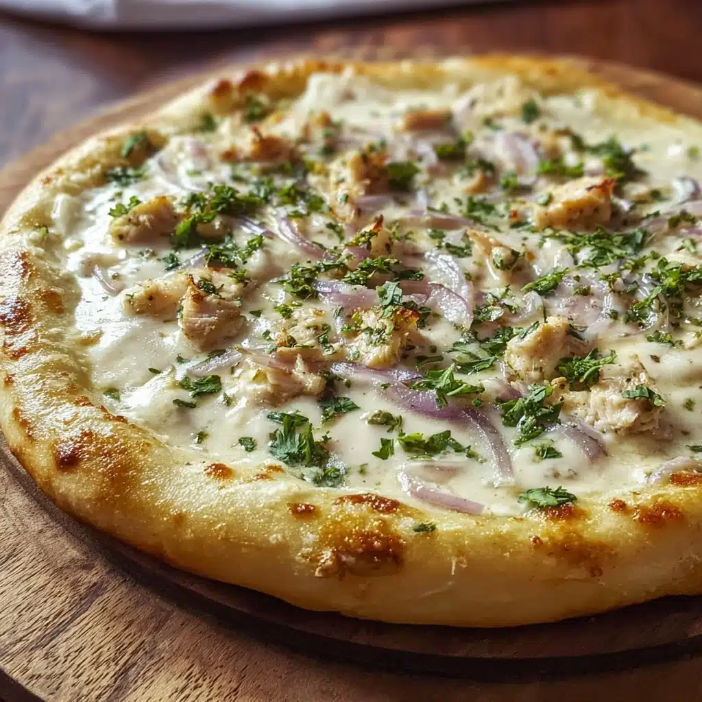 White Garlic Pizza Sauce Recipe - Recipe Image