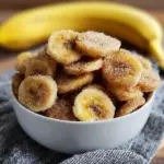 Cinnamon-Sugar Air Fryer Banana Chips Recipe