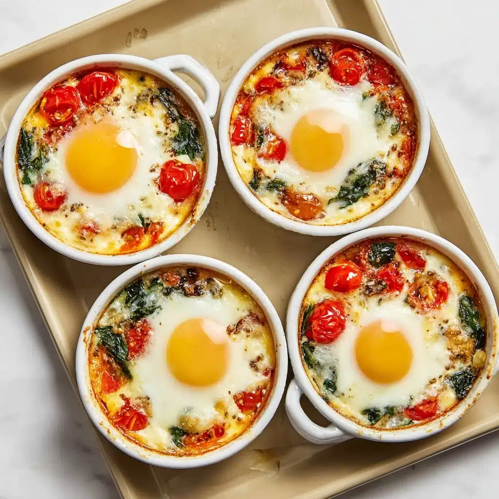 Baked Feta Eggs Recipe - Recipe Image