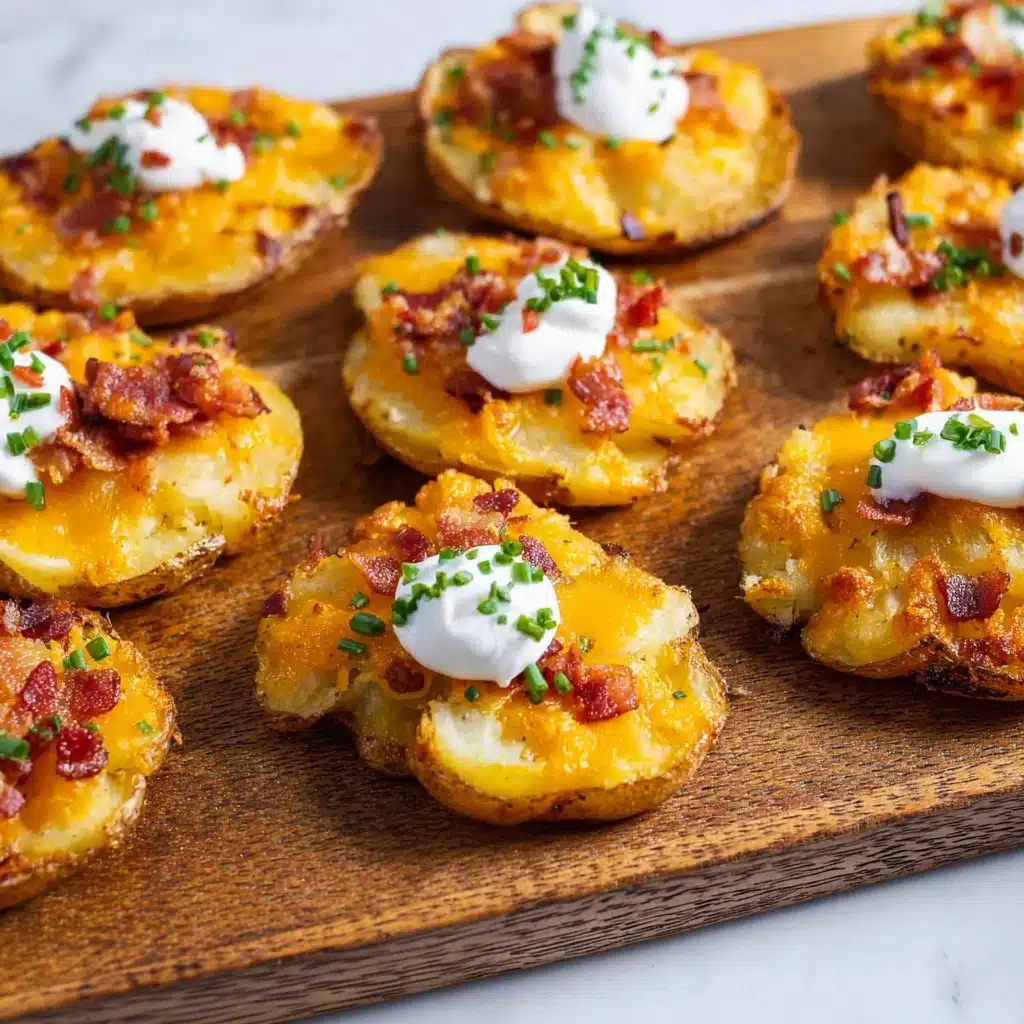 Blackstone Smashed Potatoes Recipe - Recipe Image