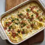 Olive Garden-Inspired Ravioli Carbonara Recipe