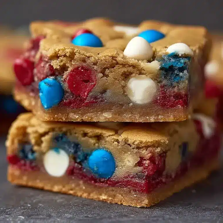 4th of July Cake-Mix Cookie Bars Recipe