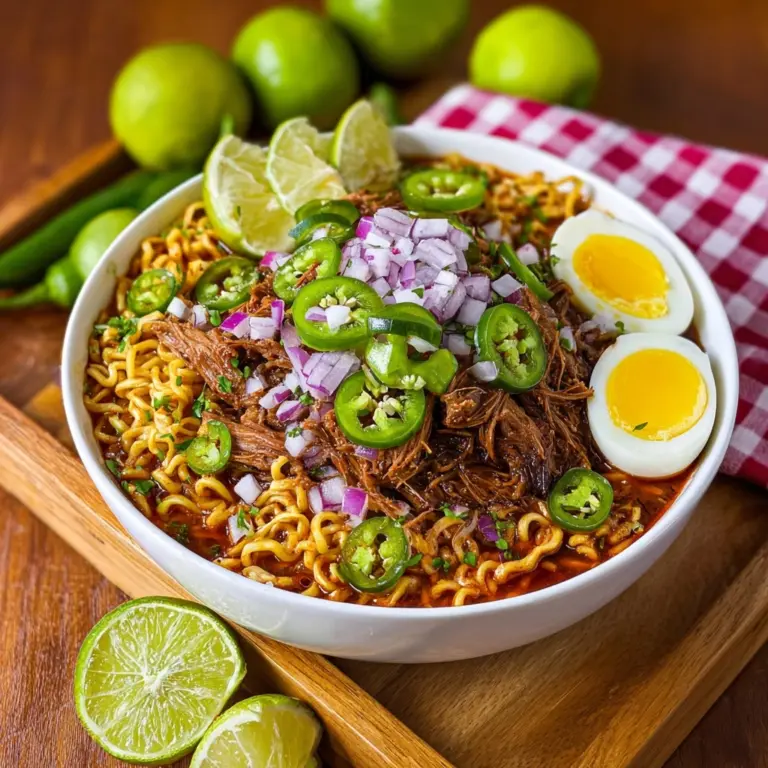 Slow Cooker Beef Ramen Recipe