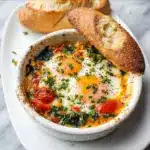 Baked Feta Eggs Recipe