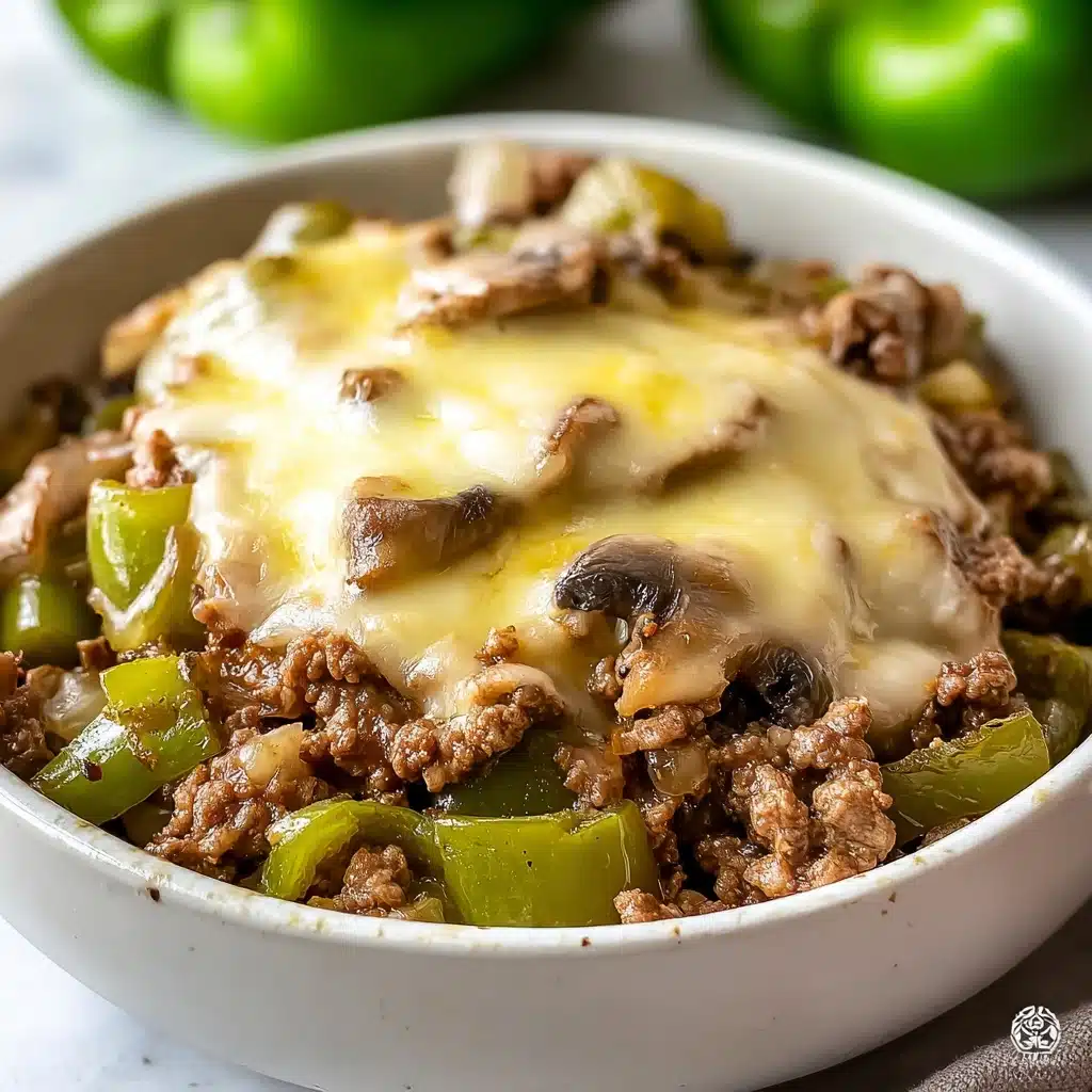 Philly Cheesesteak Bowls – Easy Low-Carb Dinner Idea Recipe - Recipe Image