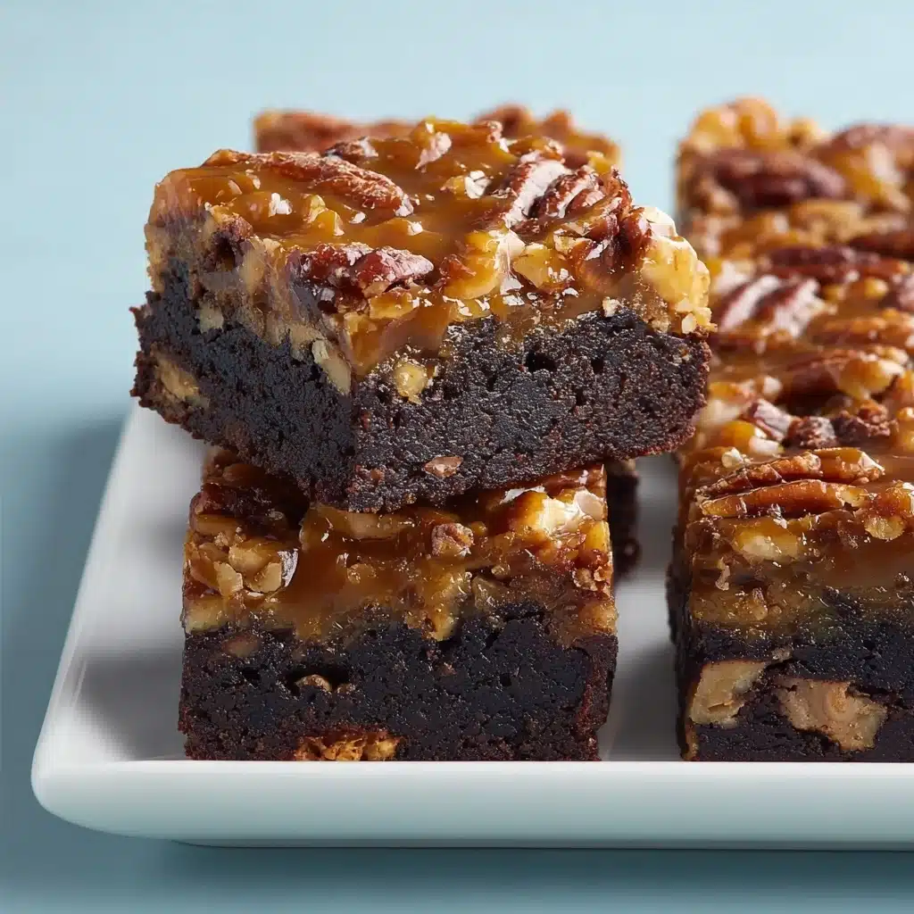 Pecan Pie Brownies Recipe - Recipe Image