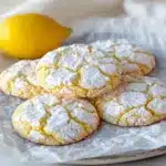 Lemon Crinkle Cookies Recipe