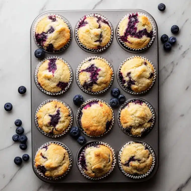 Homemade Blueberry Protein Muffins Recipe