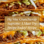 Big Mac Crunchwrap Supreme: A Must-Try Recipe Today! Recipe