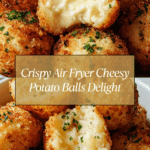 Air Fryer Cheesy Mashed Potato Balls Recipe