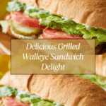 Grilled Walleye Sandwich Recipe