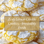 Lemon Crinkle Cookies Recipe