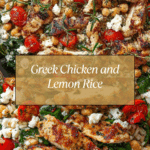 Greek Chicken and Lemon Rice (30 Minutes, One-Pot) Recipe